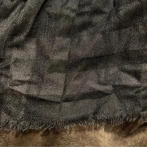 Kinross cashmere scarf lightweight black NWT - Picture 13 of 15